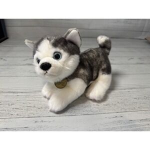 Aurora Miyoni Tots Plush Stuffed Animal Siberian Husky Dog